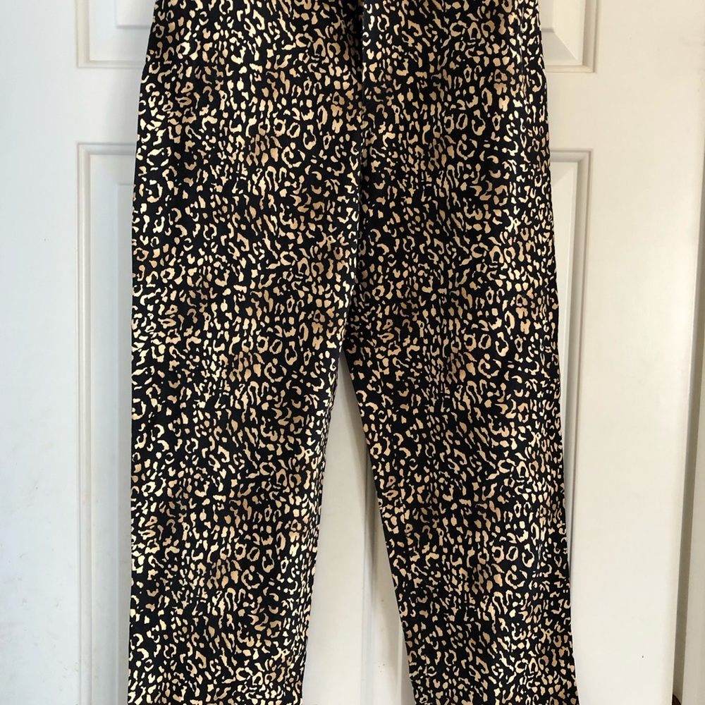 Animal print pants